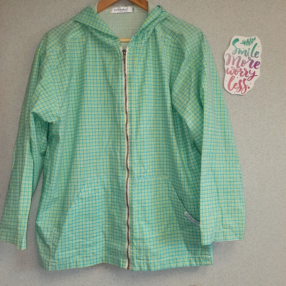 Fresh Produce Hooded Jacket Sz M